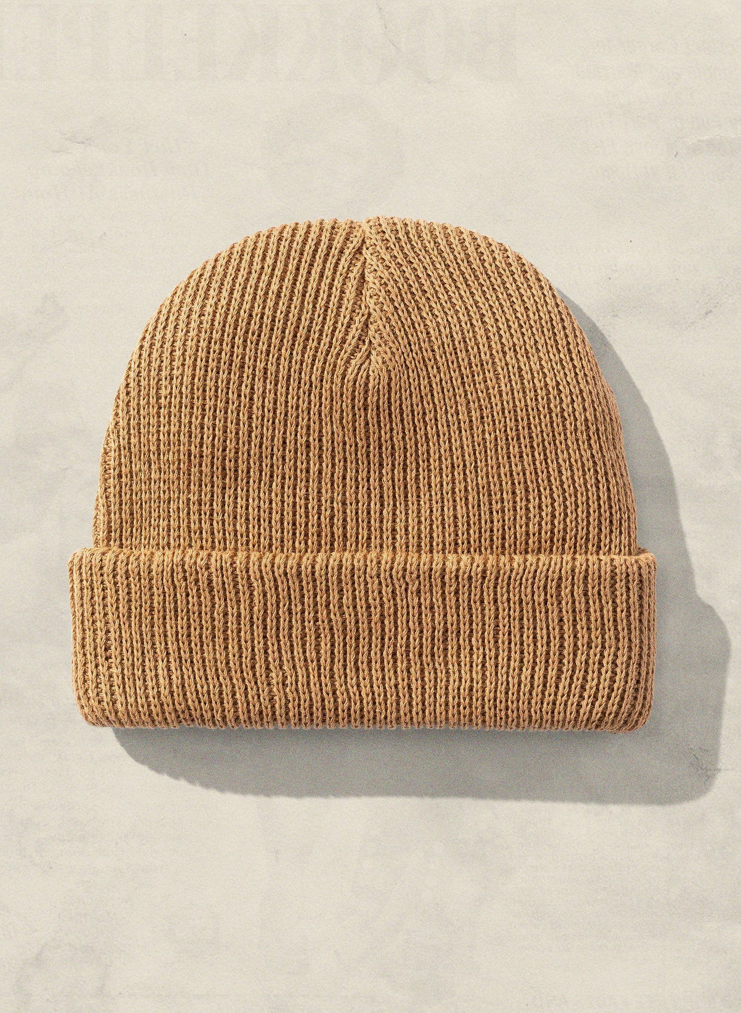 Kids Hemp Blend Slacker Knit Ribbed Beanie Soft Warm