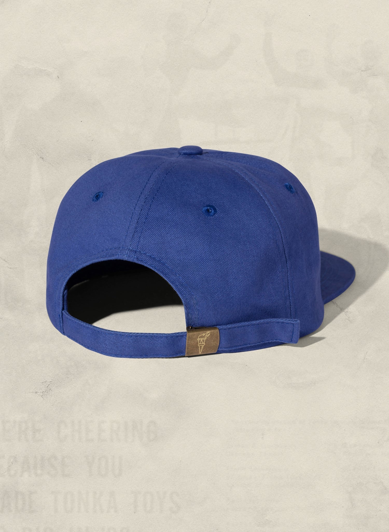Unstructured Low-Profile Brushed Cotton Twill Adjustable Strapback Hat