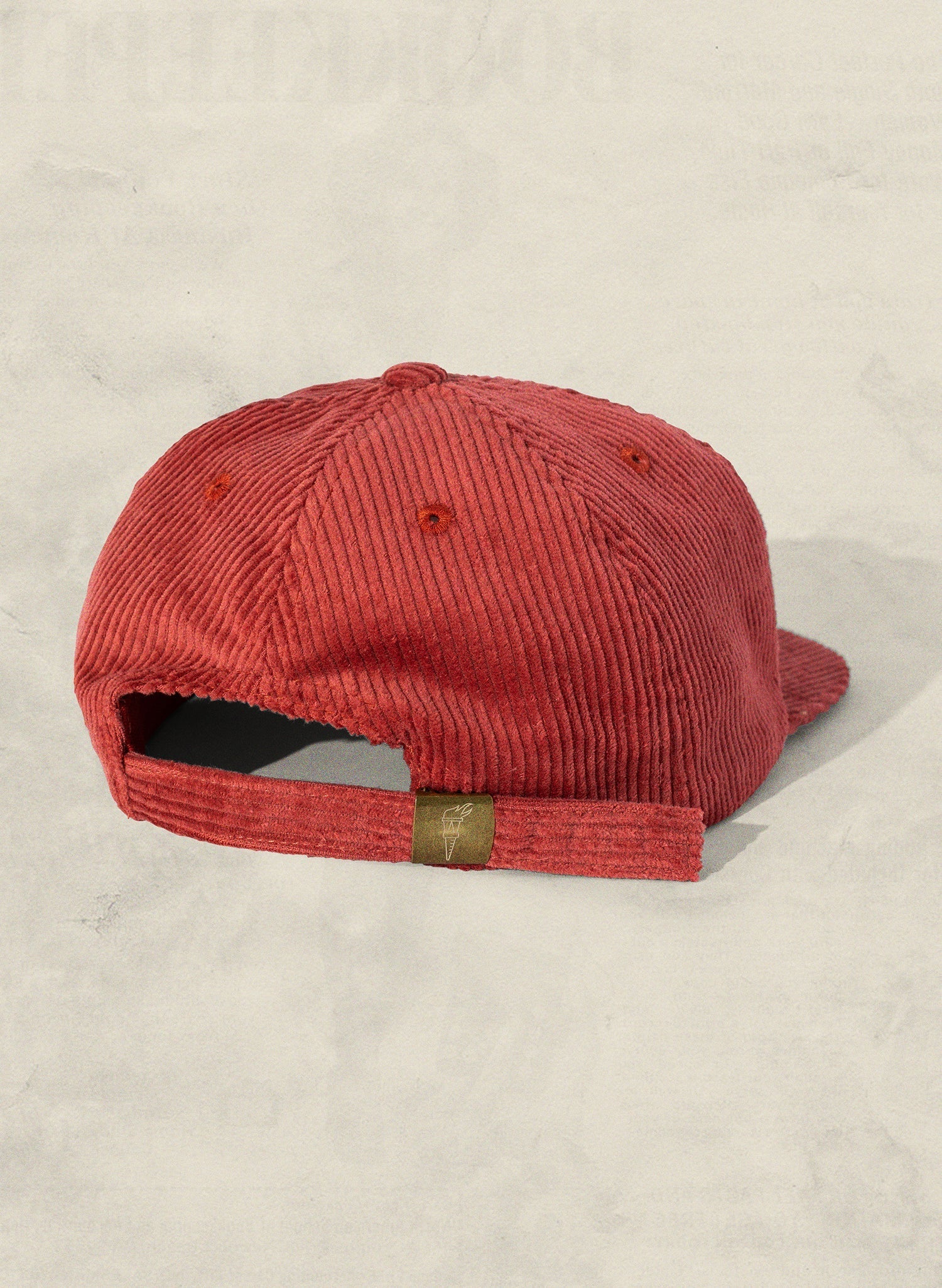 Corduroy Field Trip Unstructured 5-Panel Adjustable Strapback Hat