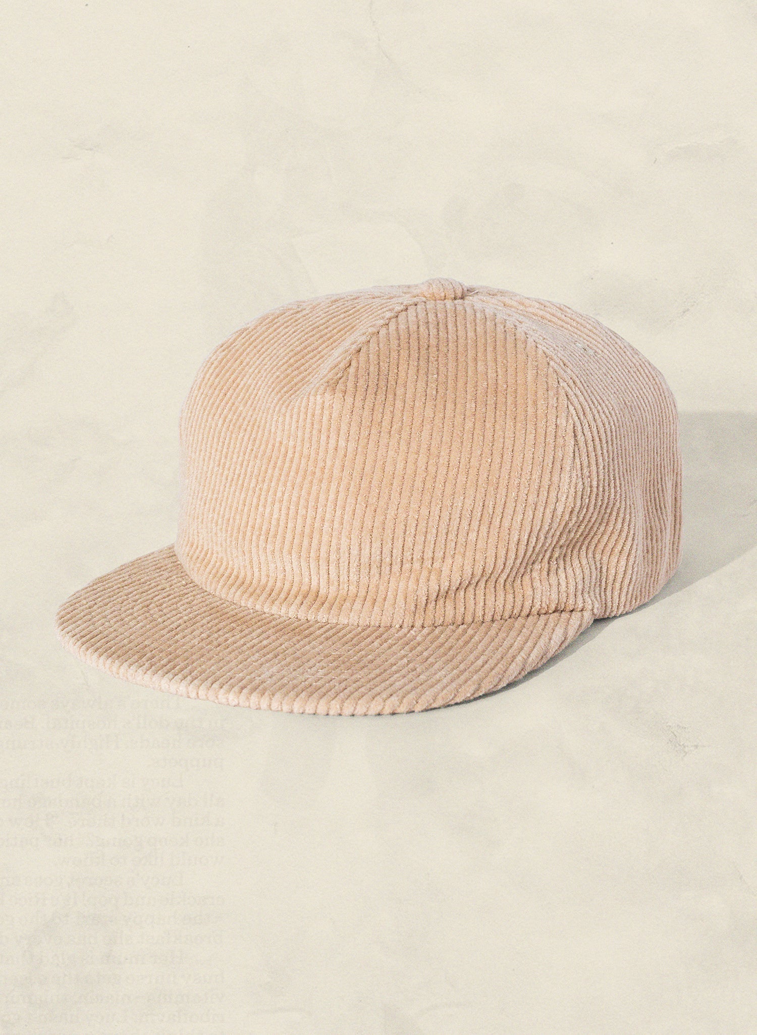 Corduroy Field Trip Unstructured 5-Panel Adjustable Strapback Hat