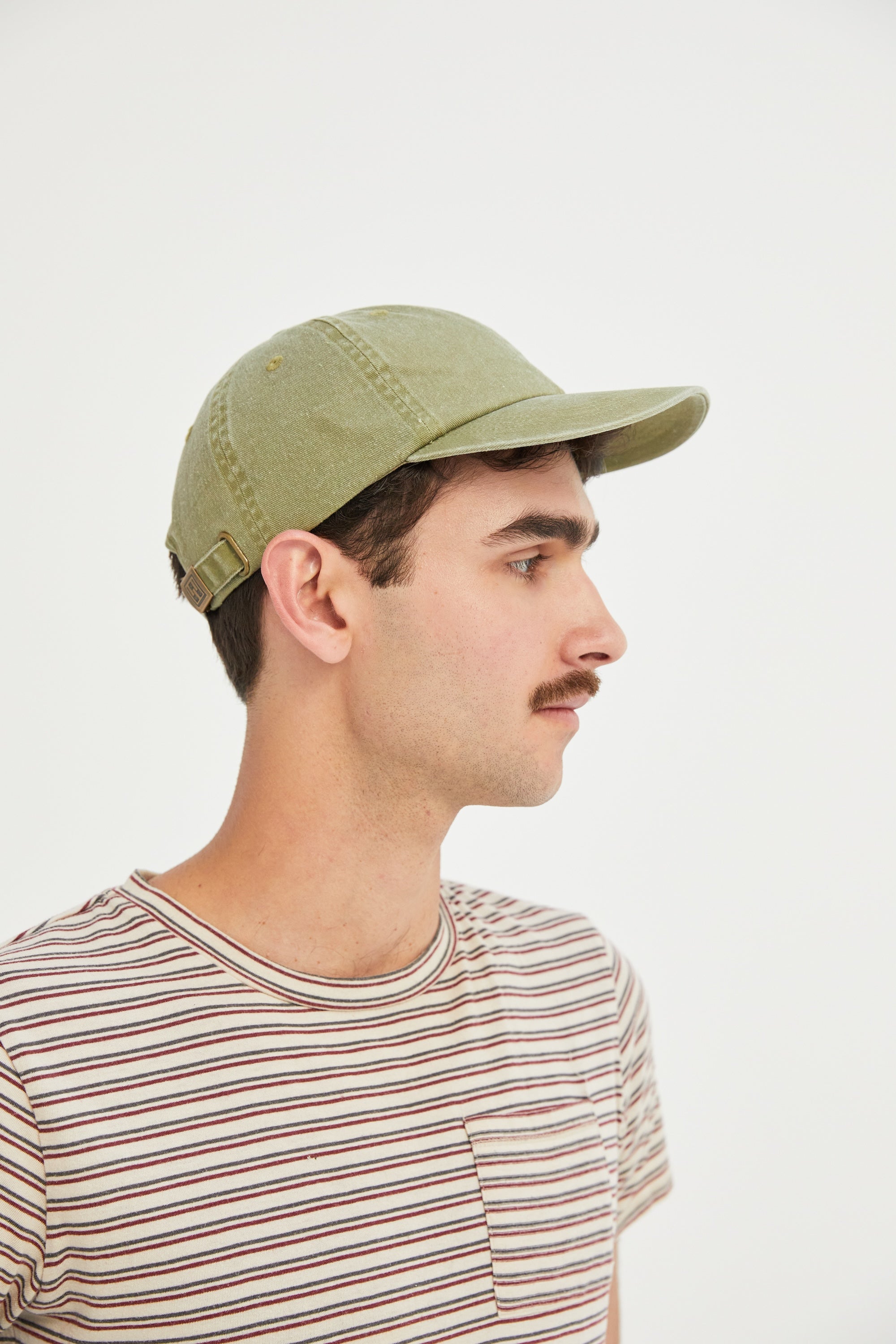 Vintage Washed Brushed Cotton Unstructured Adjustable Dad Hat