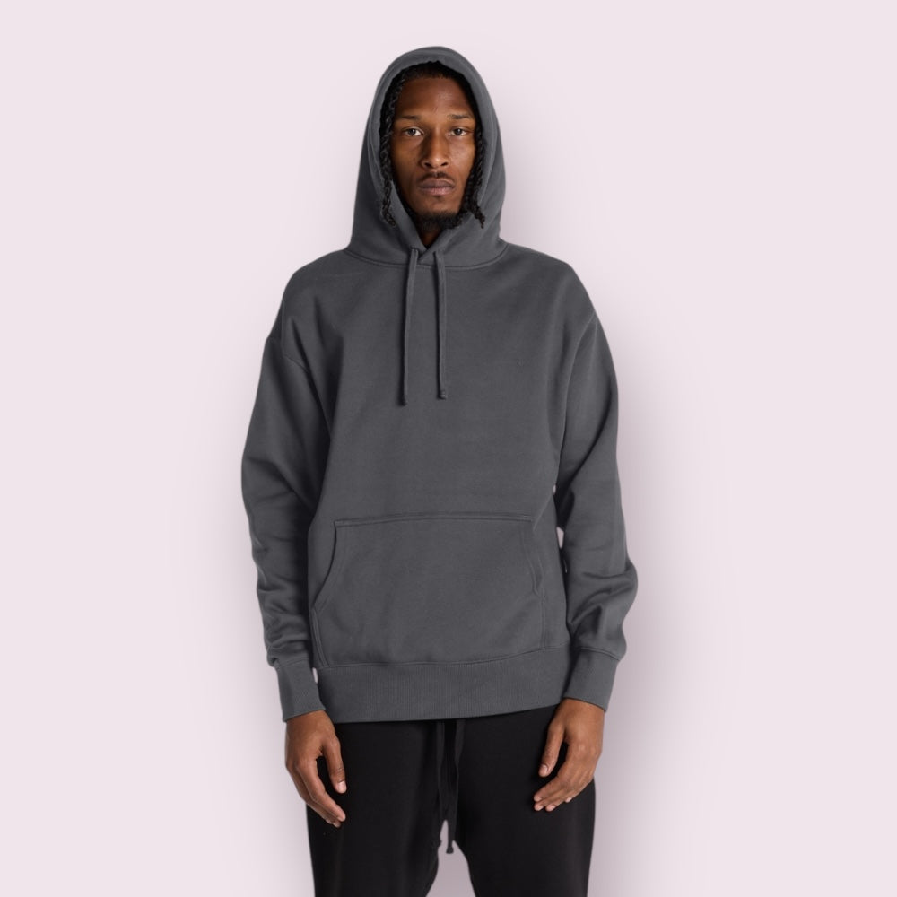 Creator Relax-Fit 12oz Triple Bio-Polish Unisex Hoodie Combed Cotton Blend