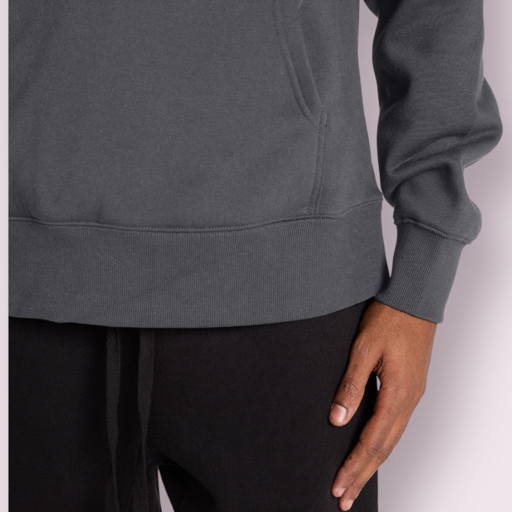 Creator Relax-Fit 12oz Triple Bio-Polish Unisex Hoodie Combed Cotton Blend