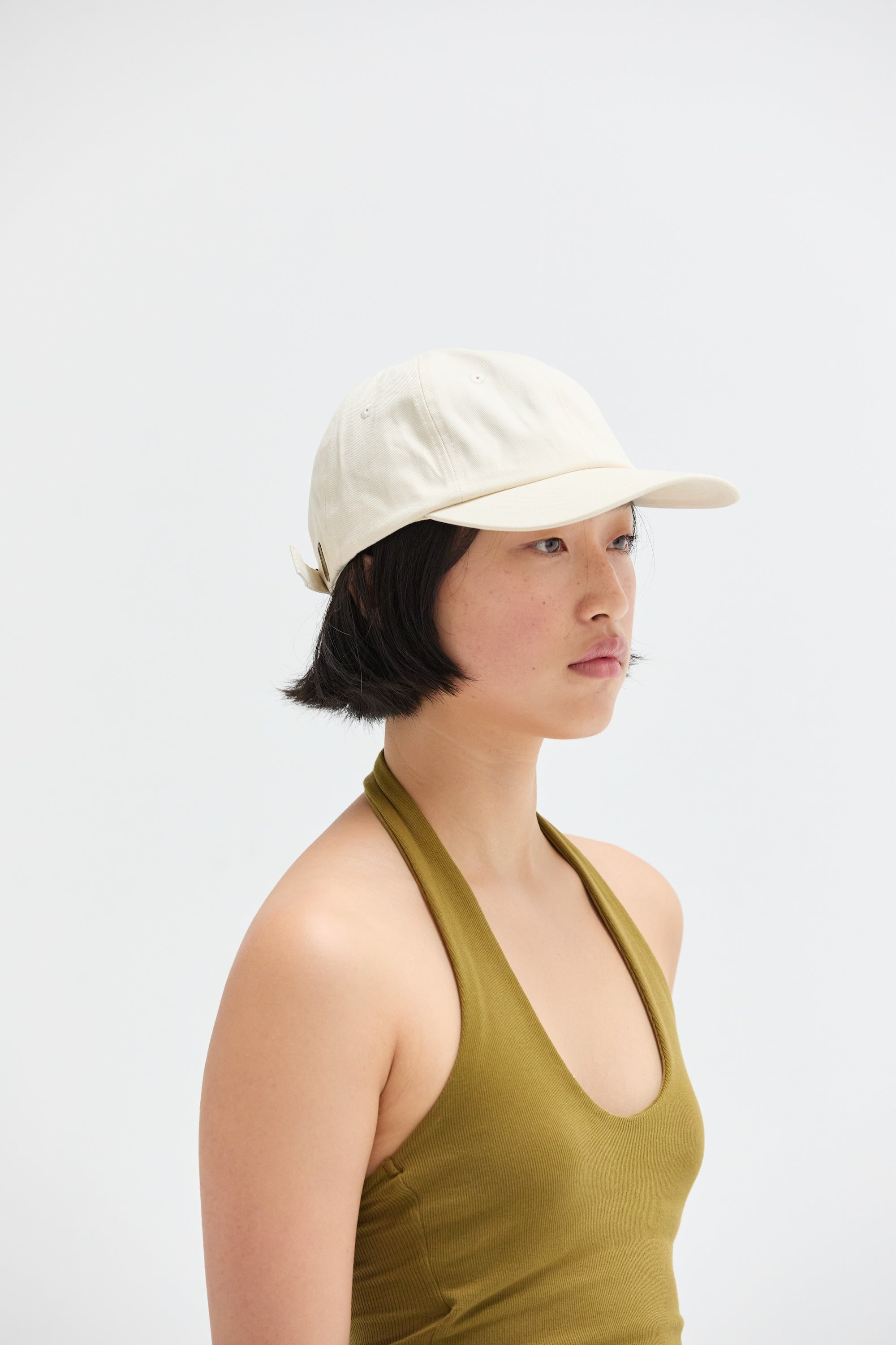 Brushed Cotton Classic Dad Hat with Adjustable Brass Closure