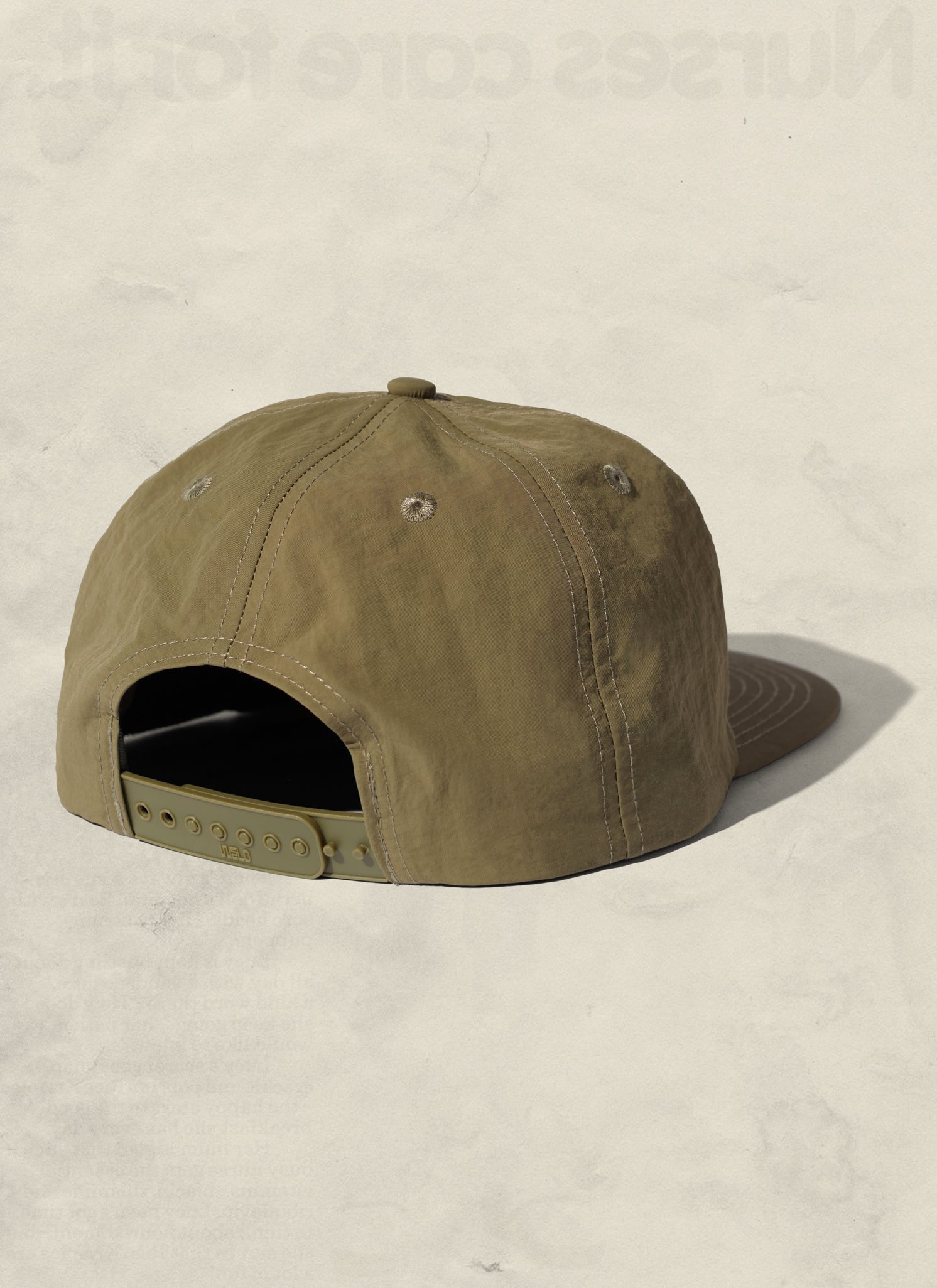 Nylon Field Trip Snapback Hat - Lightweight 5-Panel Adjustable Cap