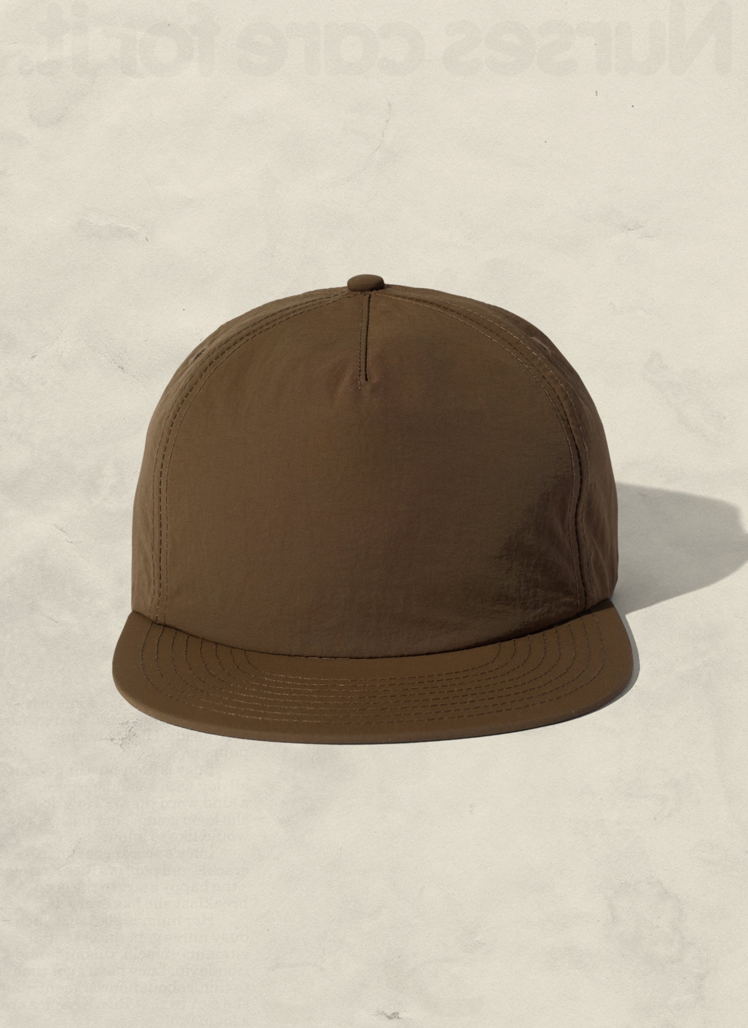 Nylon Field Trip Snapback Hat - Lightweight 5-Panel Adjustable Cap