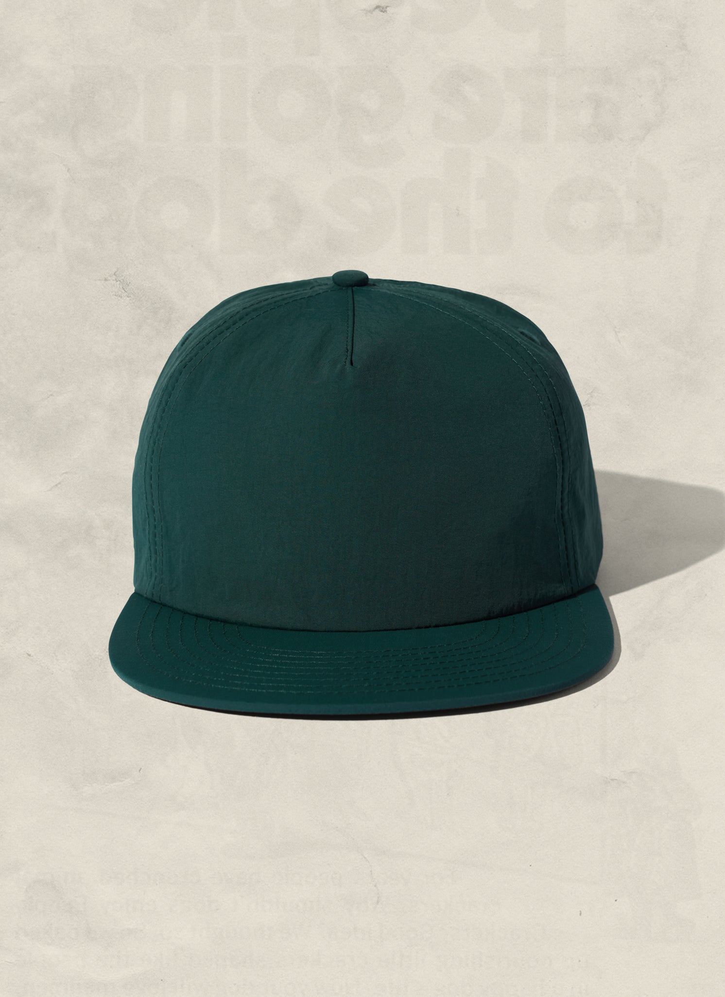 Nylon Field Trip Snapback Hat - Lightweight 5-Panel Adjustable Cap