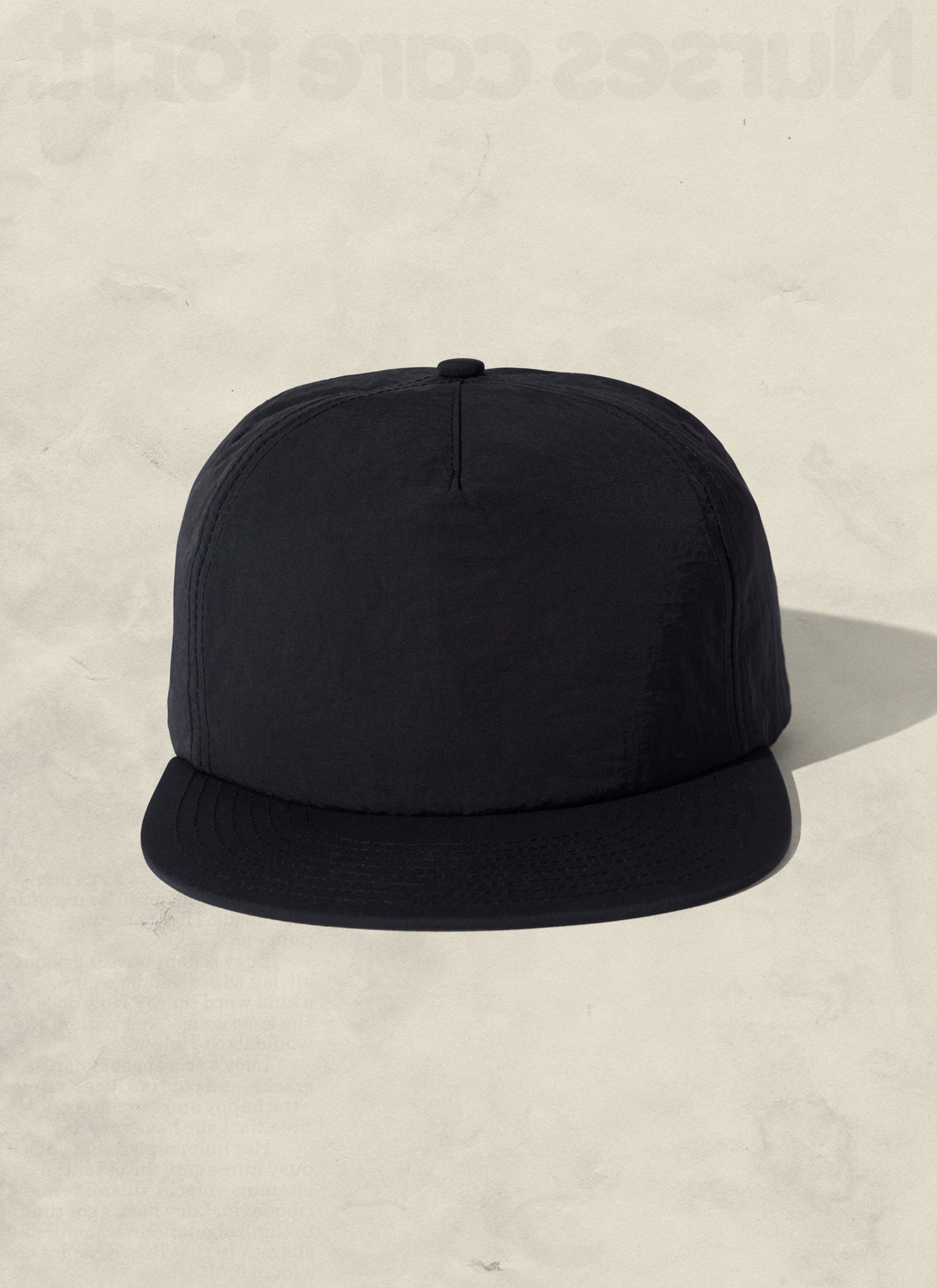 Nylon Field Trip Snapback Hat - Lightweight 5-Panel Adjustable Cap
