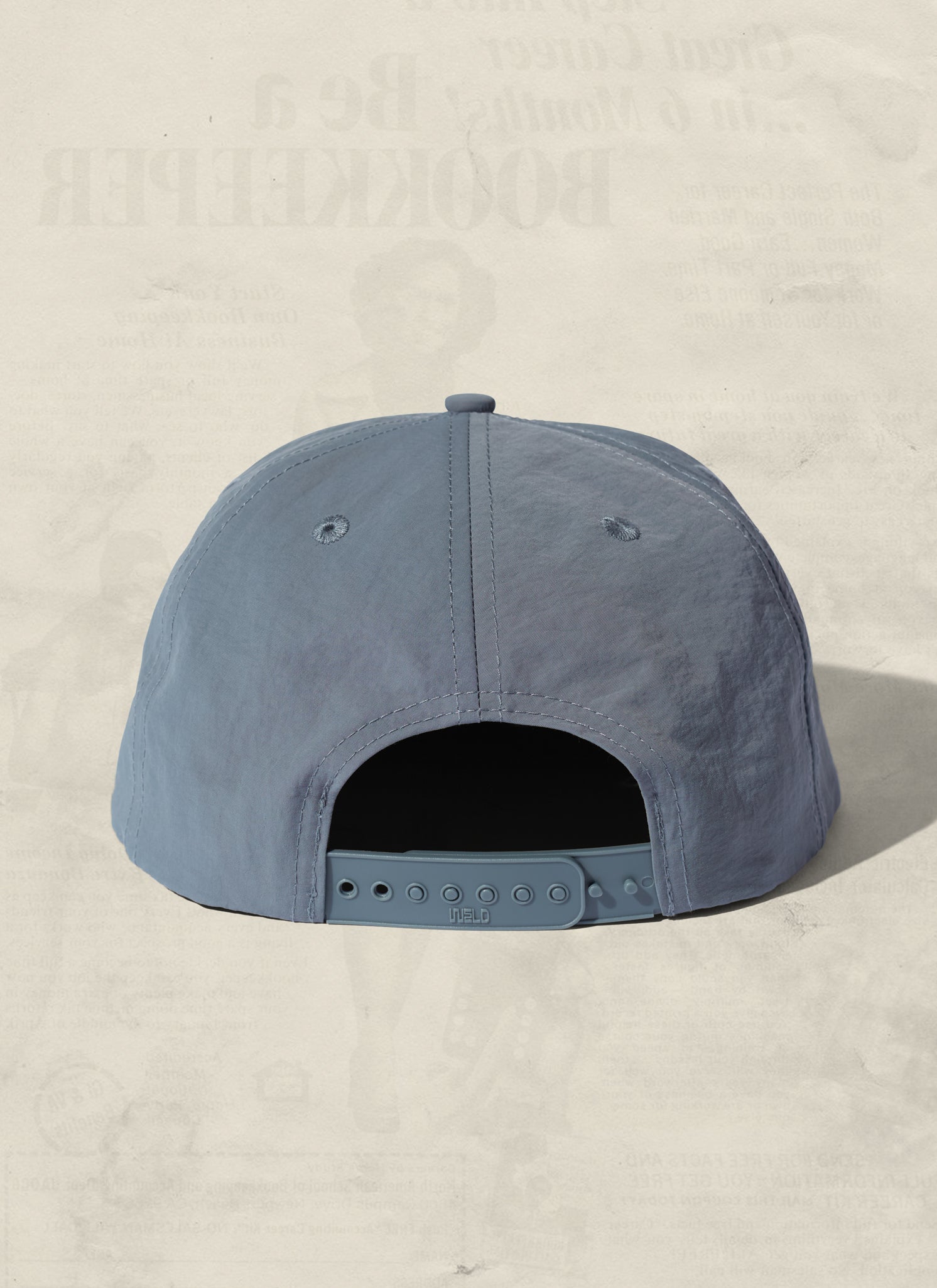 Nylon Field Trip Snapback Hat - Lightweight 5-Panel Adjustable Cap