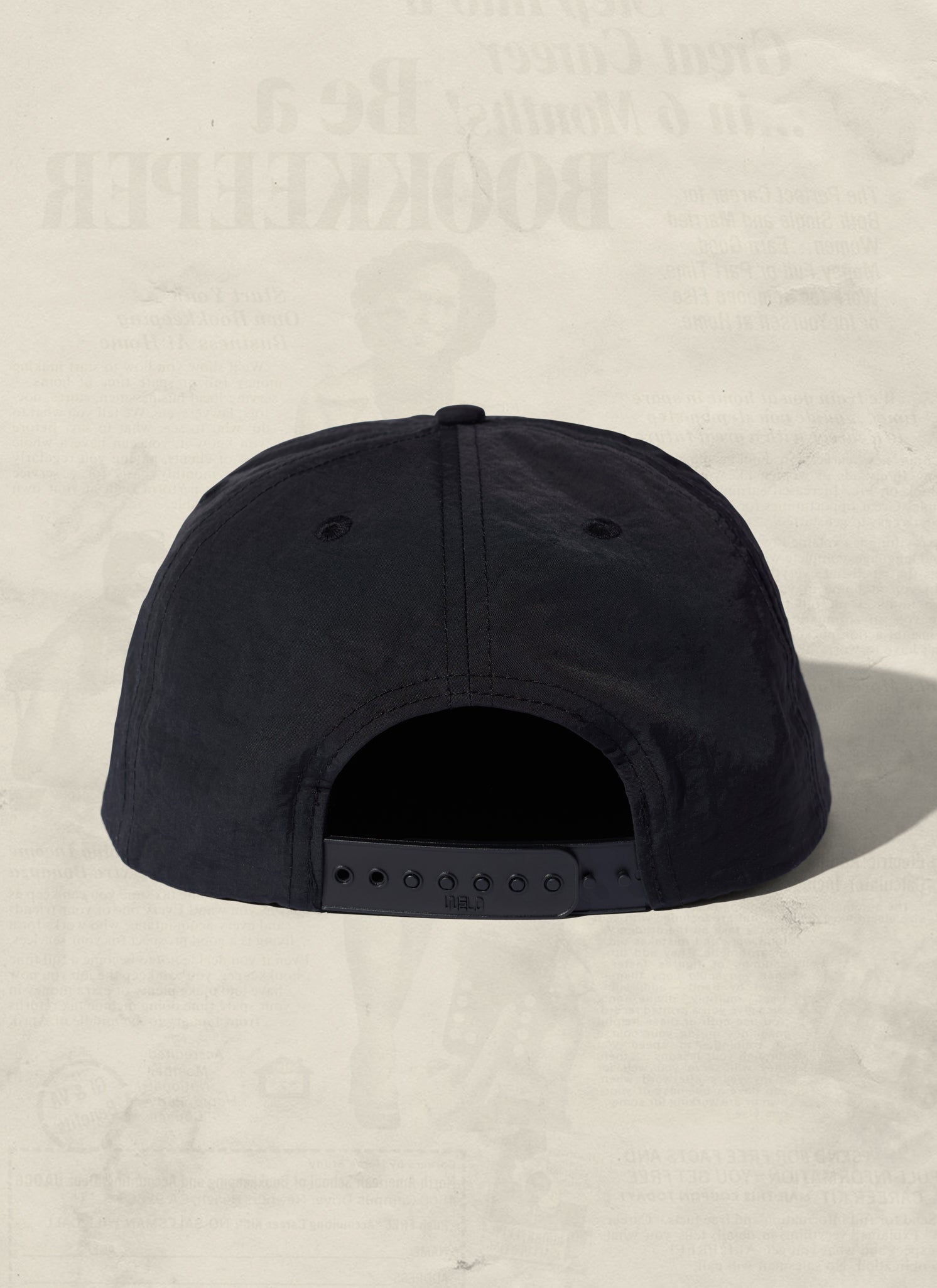 Nylon Field Trip Snapback Hat - Lightweight 5-Panel Adjustable Cap