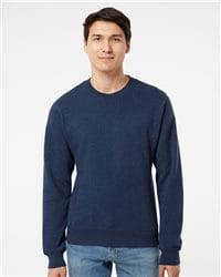Bella Canvas Unisex Sponge Fleece Raglan Crewneck Sweatshirt Comfortable Classic
