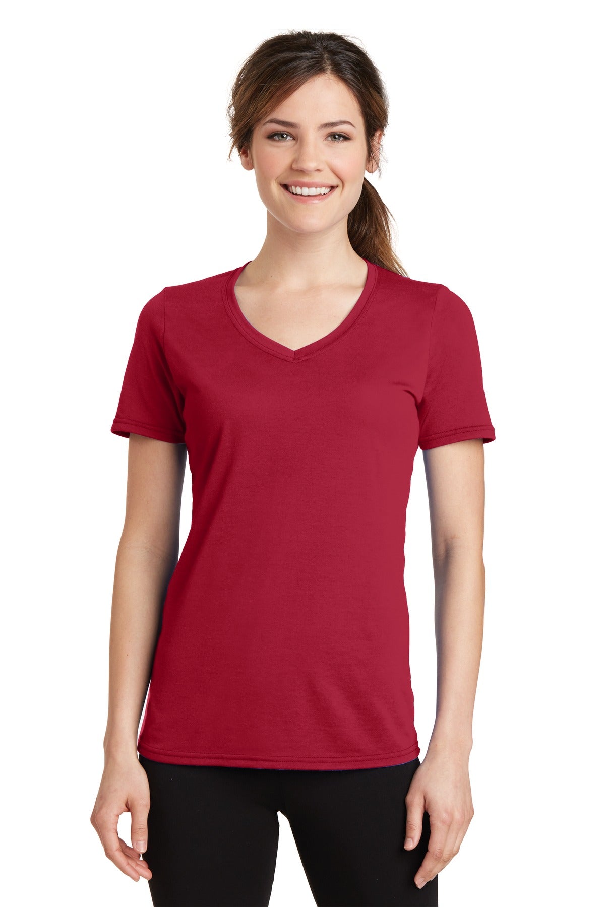 https://images.shirtspace.com/fullsize/lYf8joGPFjrbSiU49db%2Bgw%3D%3D/75195/10168-port-company-lpc381v-ladies-performance-blend-v-neck-tee-front-red.jpg