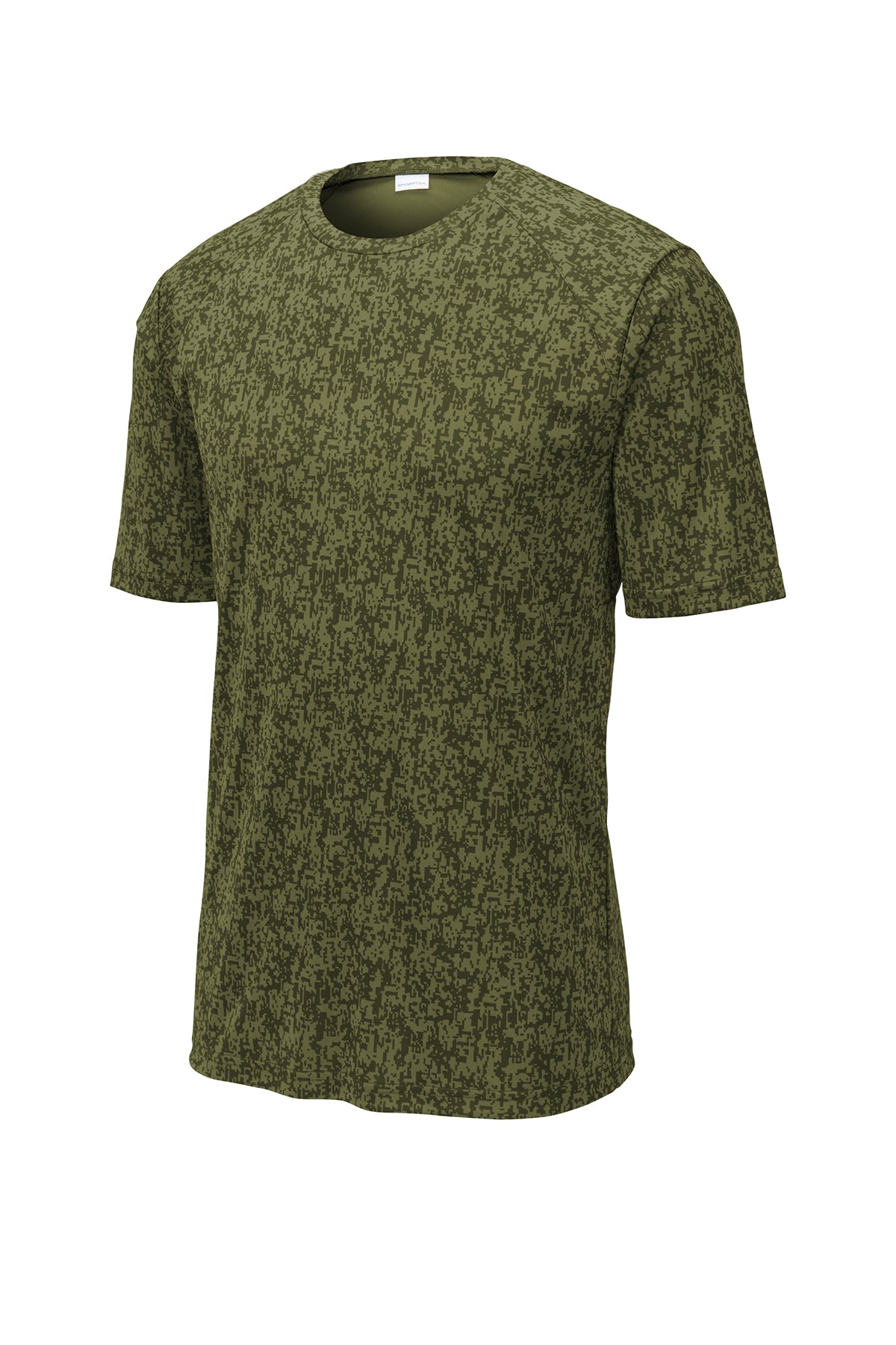 Sport-Tek Men's Digi Camo Performance Tee: Moisture-Wicking, Breathable, Athletic Fit