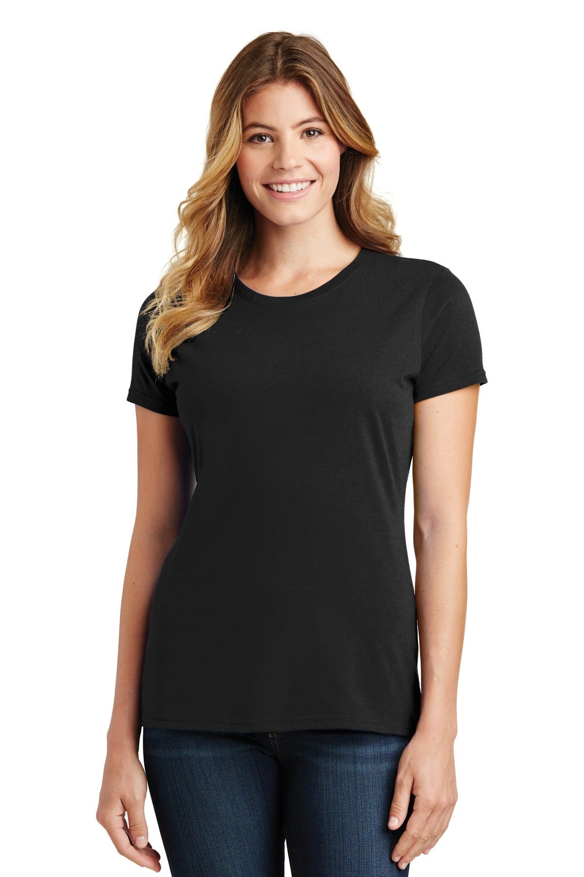 https://images.shirtspace.com/fullsize/XXQNTFD5sMZzcydYZl2POQ%3D%3D/75209/10170-port-company-lpc450-ladies-fan-favorite-tee-front-jet-black.jpg