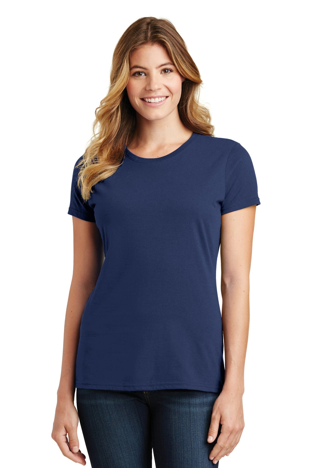 https://images.shirtspace.com/fullsize/WOfNaZuQ%2BtM67toe3vkFQw%3D%3D/75215/10170-port-company-lpc450-ladies-fan-favorite-tee-front-team-navy.jpg