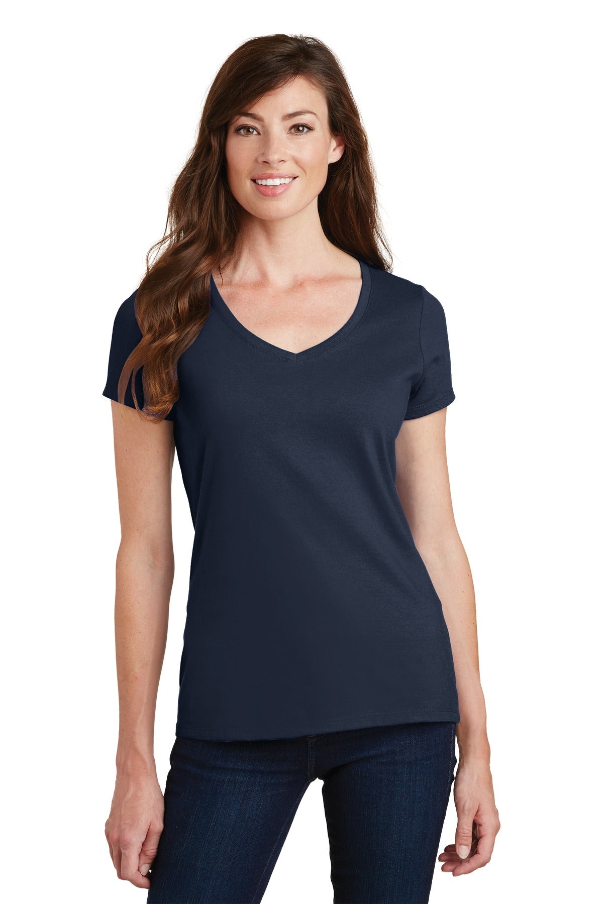 https://images.shirtspace.com/fullsize/OJGeMxpY%2FpR57hA2klADRg%3D%3D/75254/10171-port-company-lpc450v-ladies-fan-favorite-v-neck-tee-front-deep-navy.jpg