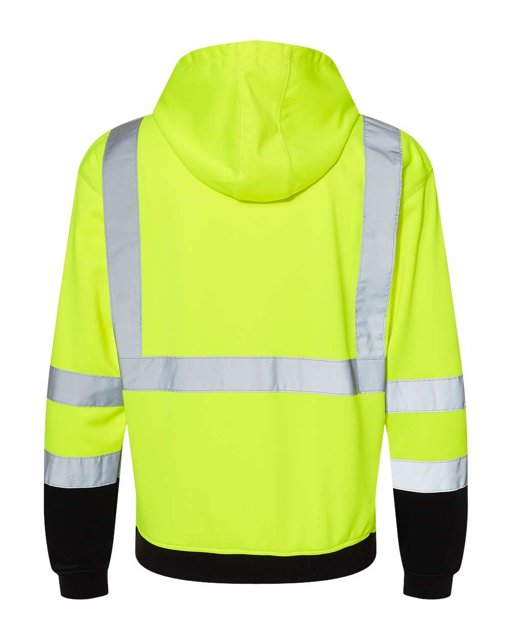 Kishigo Hi-Vis Unisex Hooded Sweatshirt with Reflective Trim