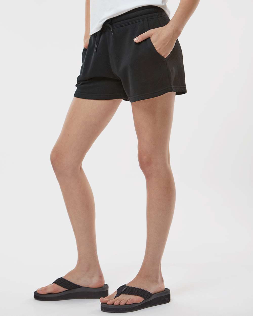 Independent Trading Co. Women's California Wave Wash Fleece Shorts
