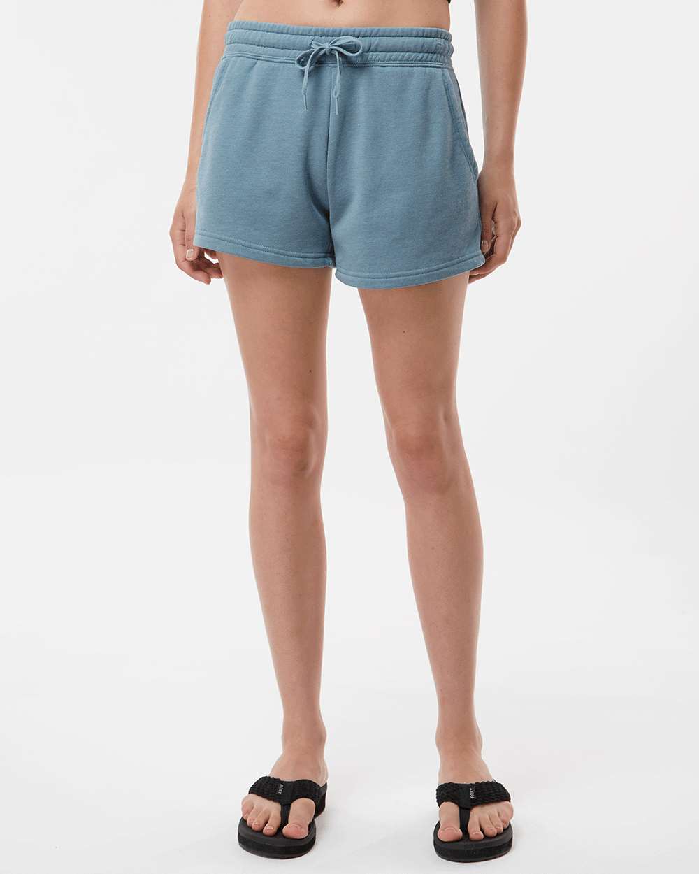 Independent Trading Co. Women's California Wave Wash Fleece Shorts