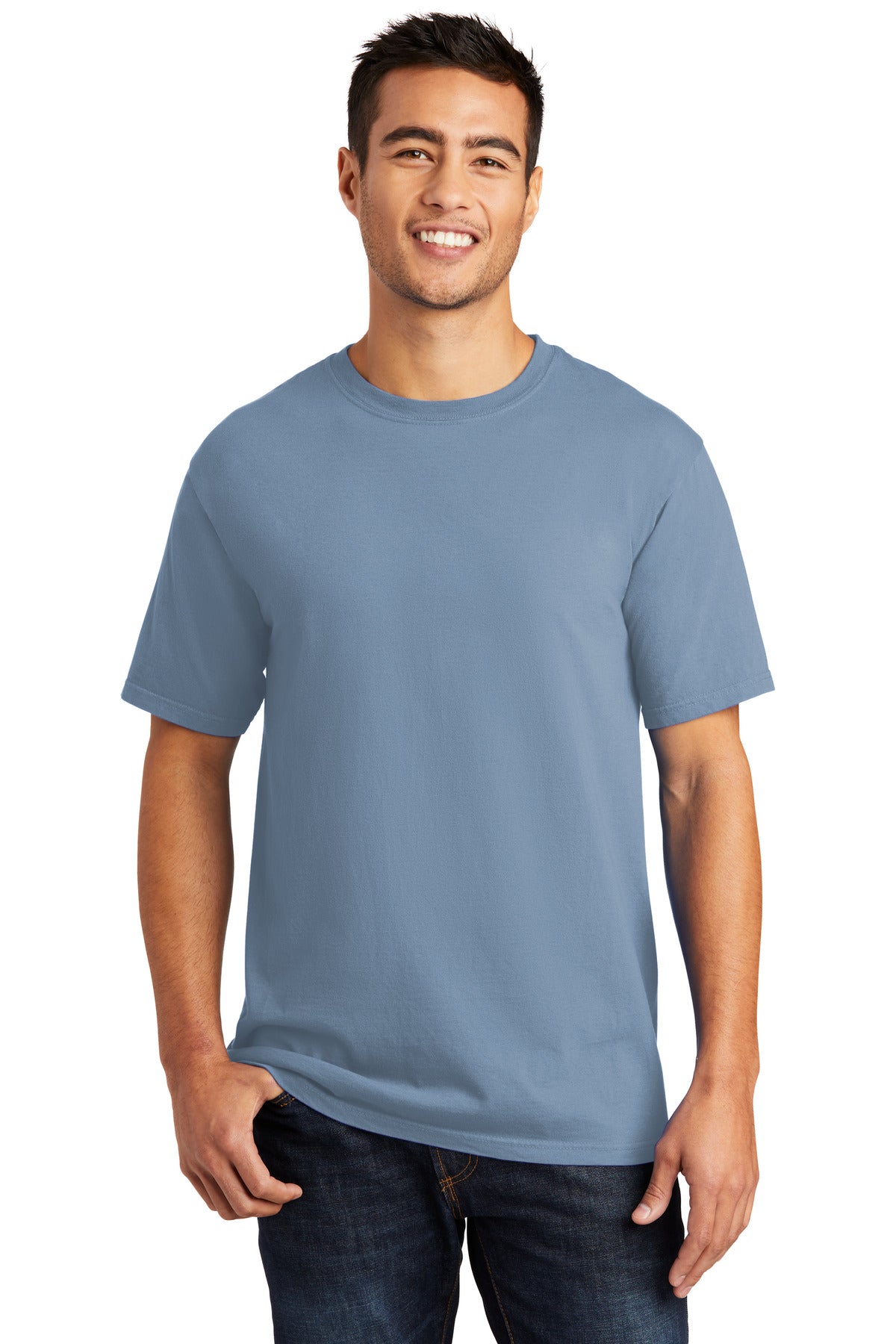 https://images.shirtspace.com/fullsize/rkXrrnVvcbxAbgUWoRHN%2BA%3D%3D/424248/10443-port-company-pc099-beach-wash-garment-dyed-tee-front-faded-denim.jpg