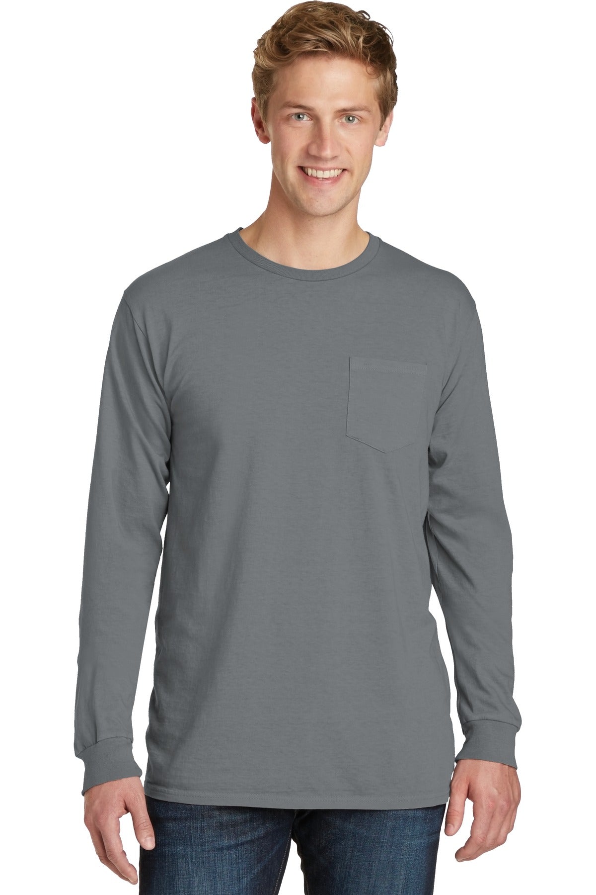 https://images.shirtspace.com/fullsize/4E7QQ4sYCGJQre5T9UlKaw%3D%3D/79323/10446-port-company-pc099lsp-beach-wash-garment-dyed-long-sleeve-pocket-tee-front-pewter.jpg