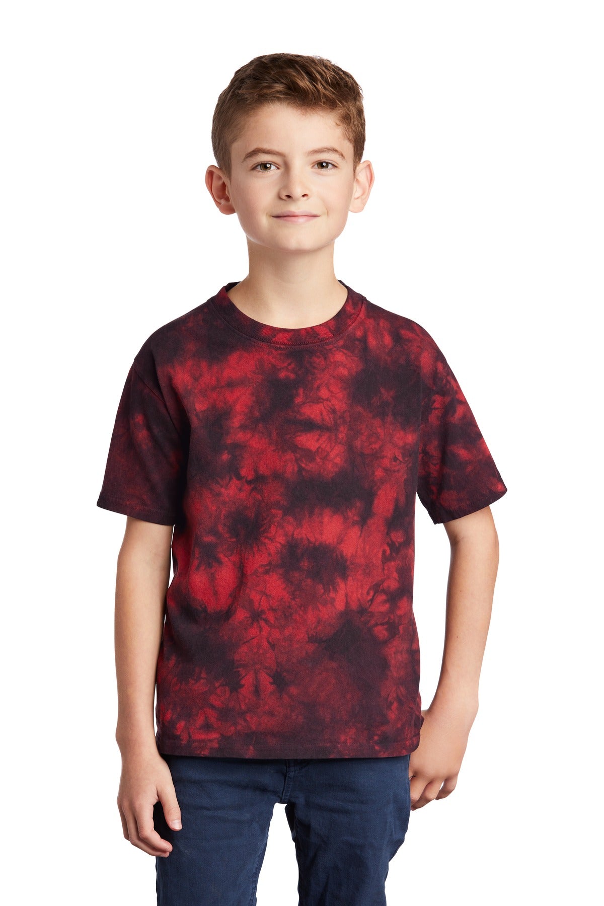 https://images.shirtspace.com/fullsize/sr3AHxZ8Nxdd5K%2BVDs%2BLMg%3D%3D/171634/10448-port-company-pc145y-youth-crystal-tie-dye-tee-front-black-red.jpg