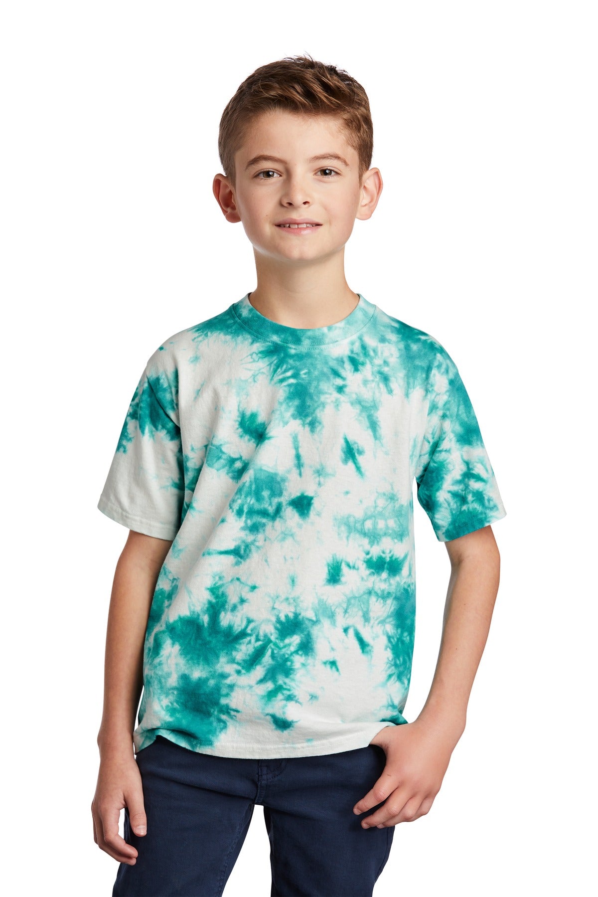 https://images.shirtspace.com/fullsize/Od3hQEgM7ArxZQXsPGmJ4w%3D%3D/171630/10448-port-company-pc145y-youth-crystal-tie-dye-tee-front-teal.jpg