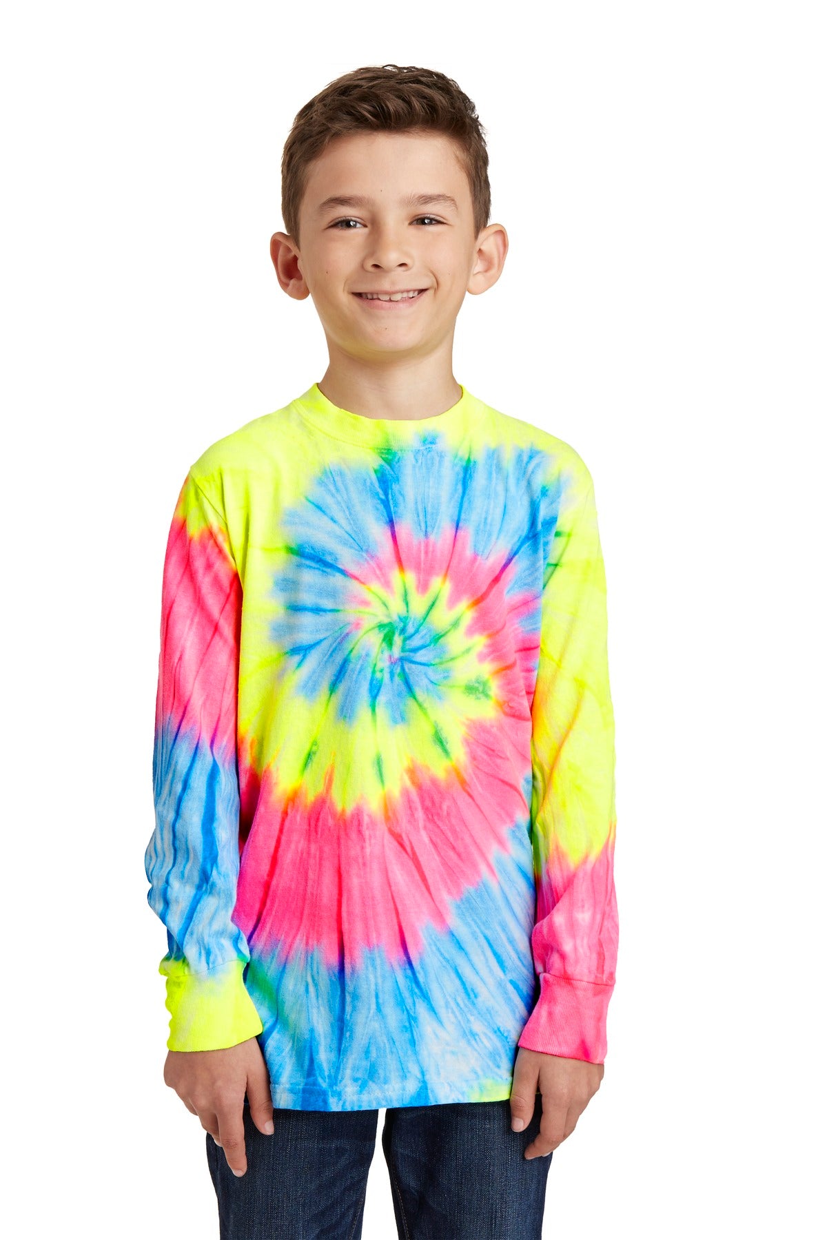 https://images.shirtspace.com/fullsize/RLZtdB0VDjciz9t1wkhVAA%3D%3D/79585/10459-port-company-pc147yls-youth-tie-dye-long-sleeve-tee-front-neon-rainbow.jpg
