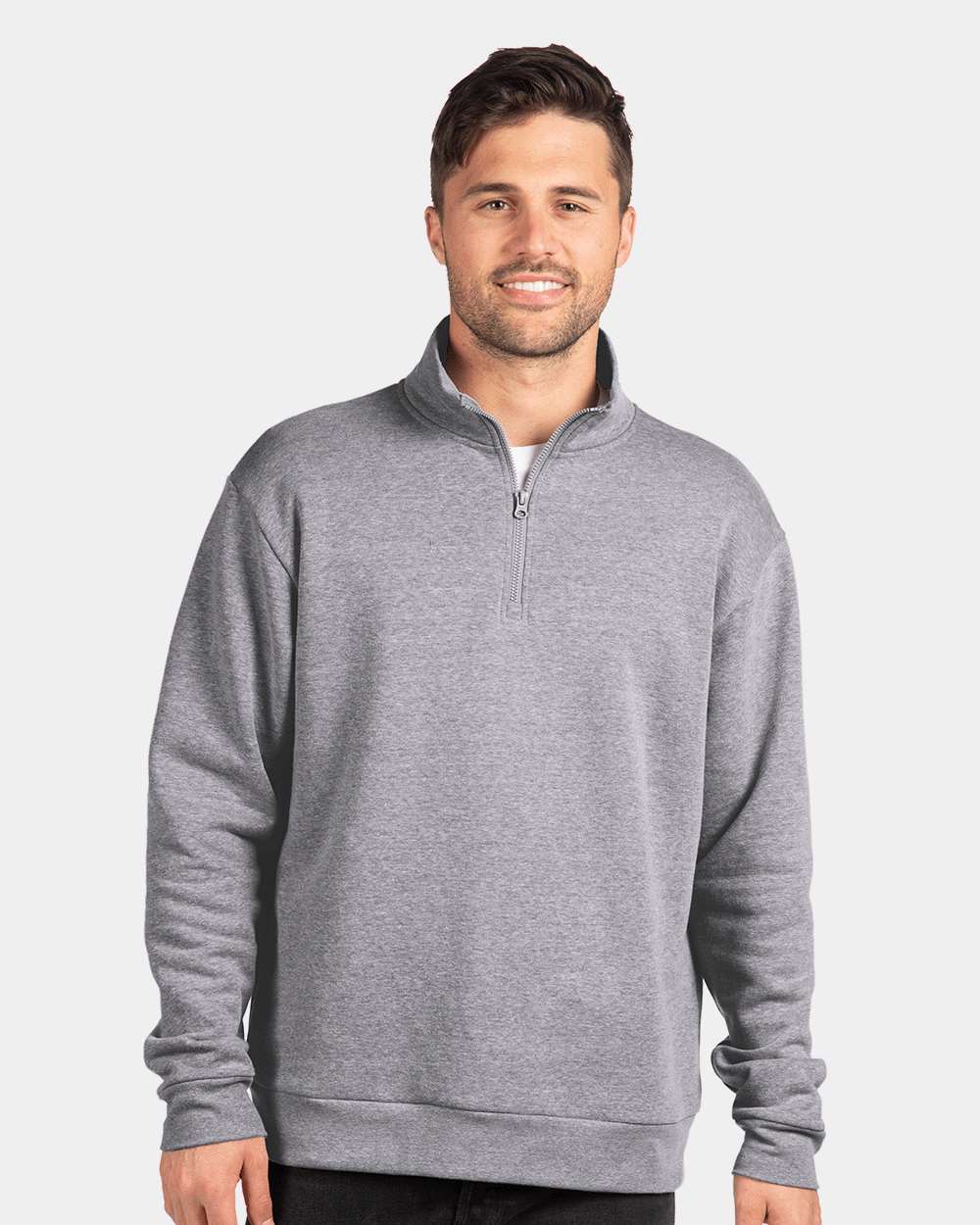 Next Level Unisex Fleece Quarter-Zip Pullover Premium Soft Performance