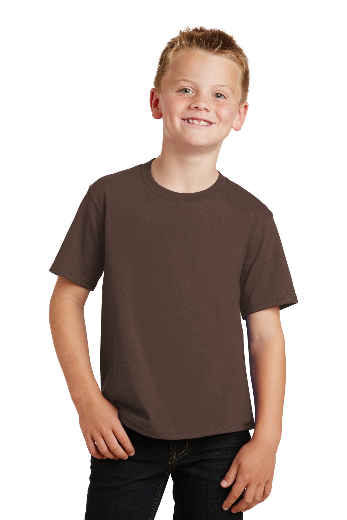 https://images.shirtspace.com/fullsize/8eLtsKf8Kkb6Q3s11L%2FrDQ%3D%3D/80027/10472-port-company-pc450y-youth-fan-favorite-tee-front-dark-chocolate-brown.jpg