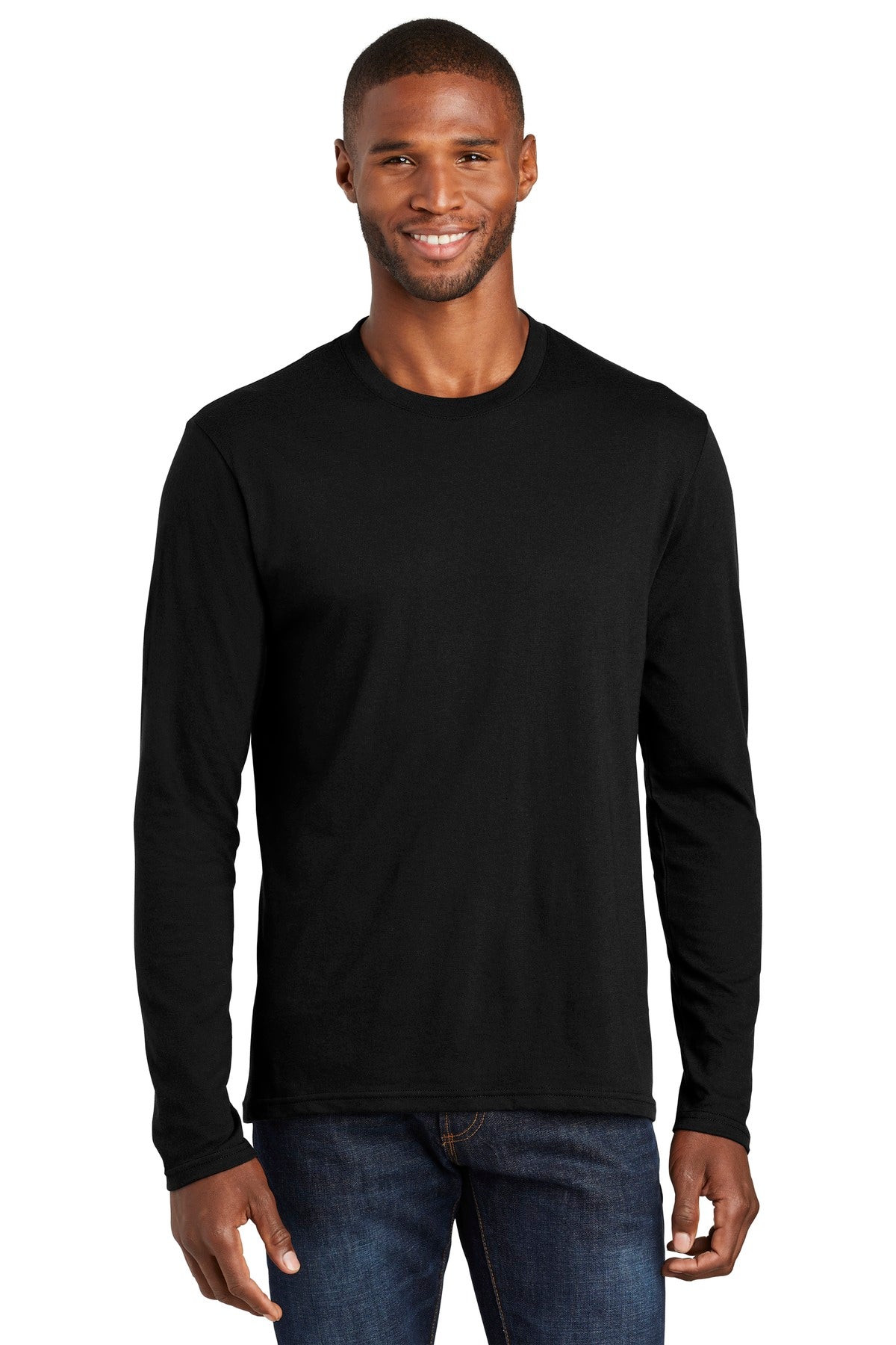 https://images.shirtspace.com/fullsize/CIzuh6jpceYl%2FfeXpsW4Jg%3D%3D/80061/10475-port-company-pc455ls-long-sleeve-fan-favorite-blend-tee-front-jet-black.jpg