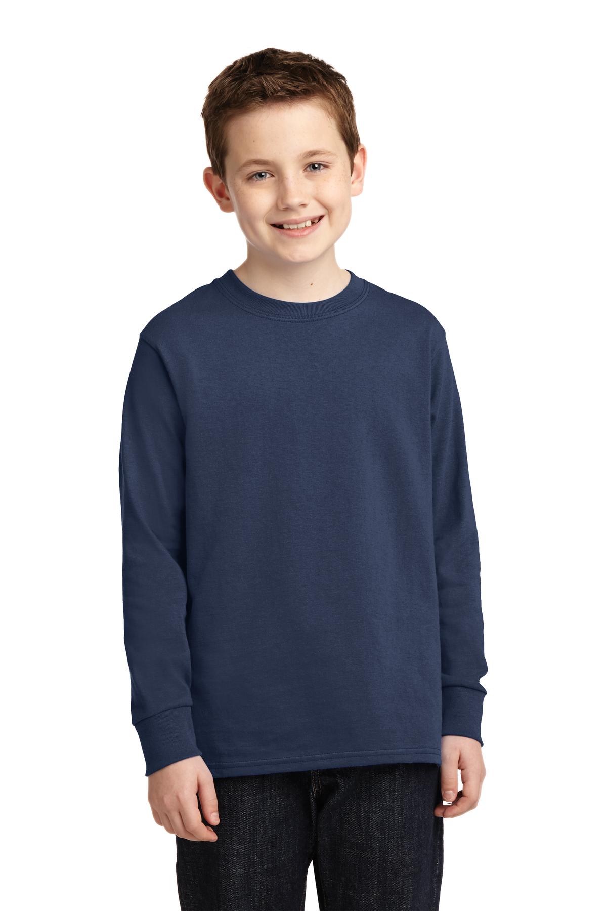 https://images.shirtspace.com/fullsize/vZy2Q6s3Hb1o4BtmNSEM5A%3D%3D/80514/10488-port-company-pc54yls-youth-long-sleeve-core-cotton-tee-front-navy.jpg