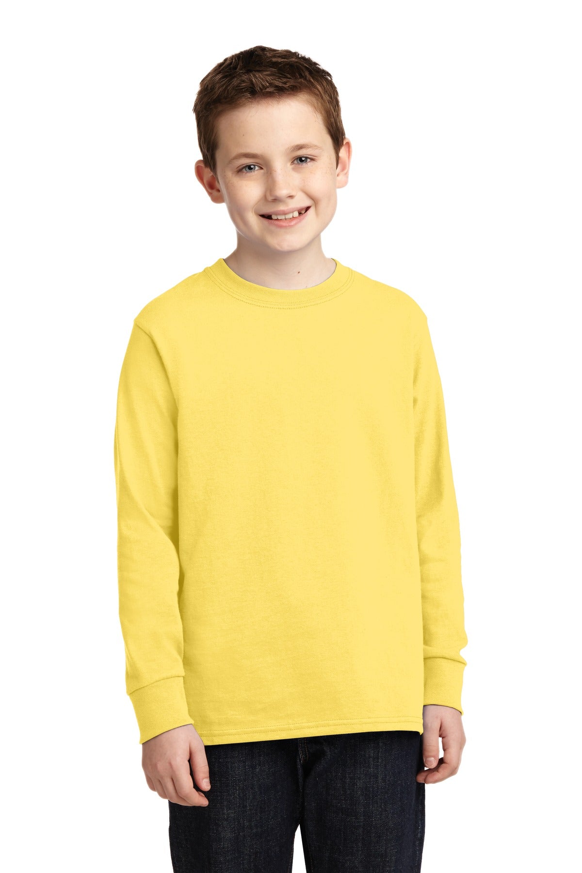 https://images.shirtspace.com/fullsize/fRZa5A14oywksHAVIj13oA%3D%3D/80526/10488-port-company-pc54yls-youth-long-sleeve-core-cotton-tee-front-yellow.jpg