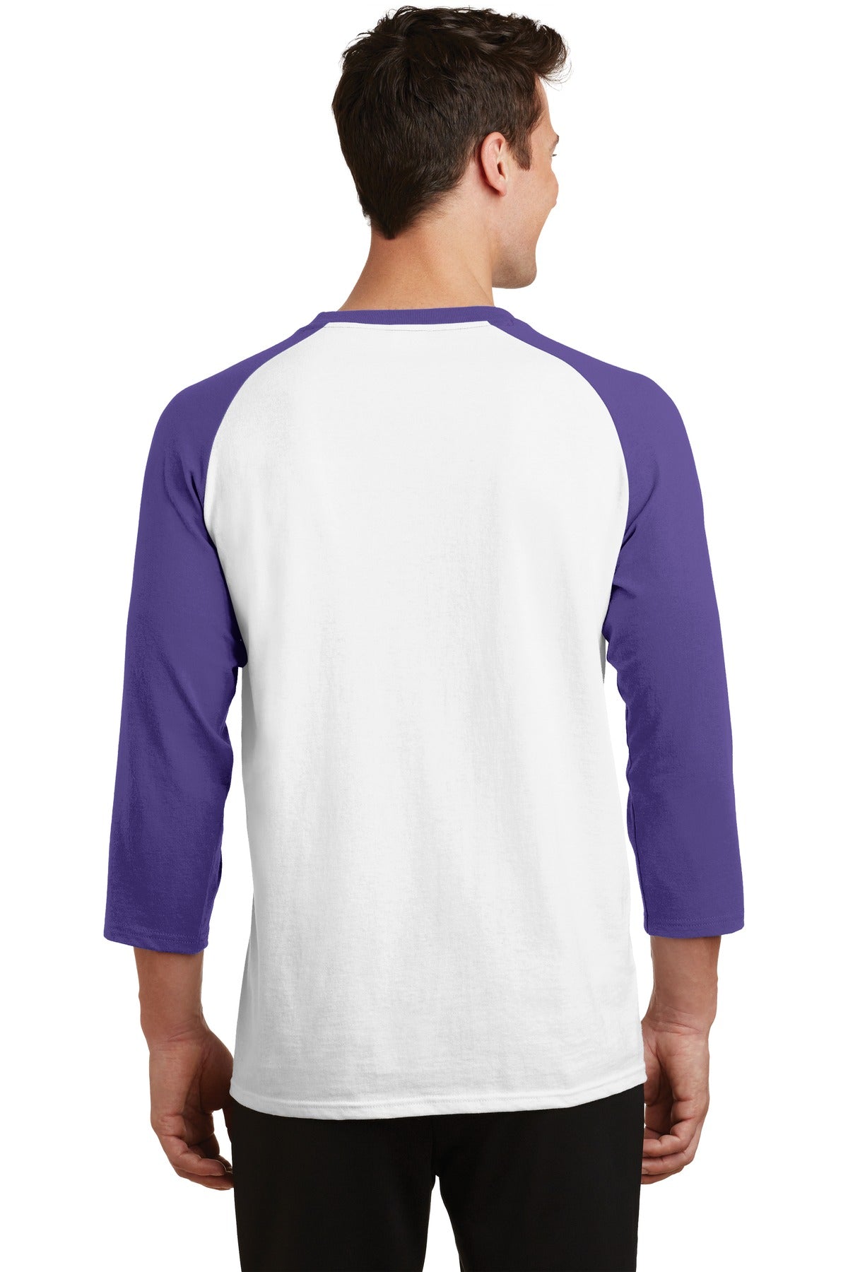 https://images.shirtspace.com/fullsize/4BwnPnlBDNAQp3RTijuS%2Fg%3D%3D/80759/10493-port-company-pc55rs-core-blend-3-4-sleeve-raglan-tee-back-white-purple.jpg