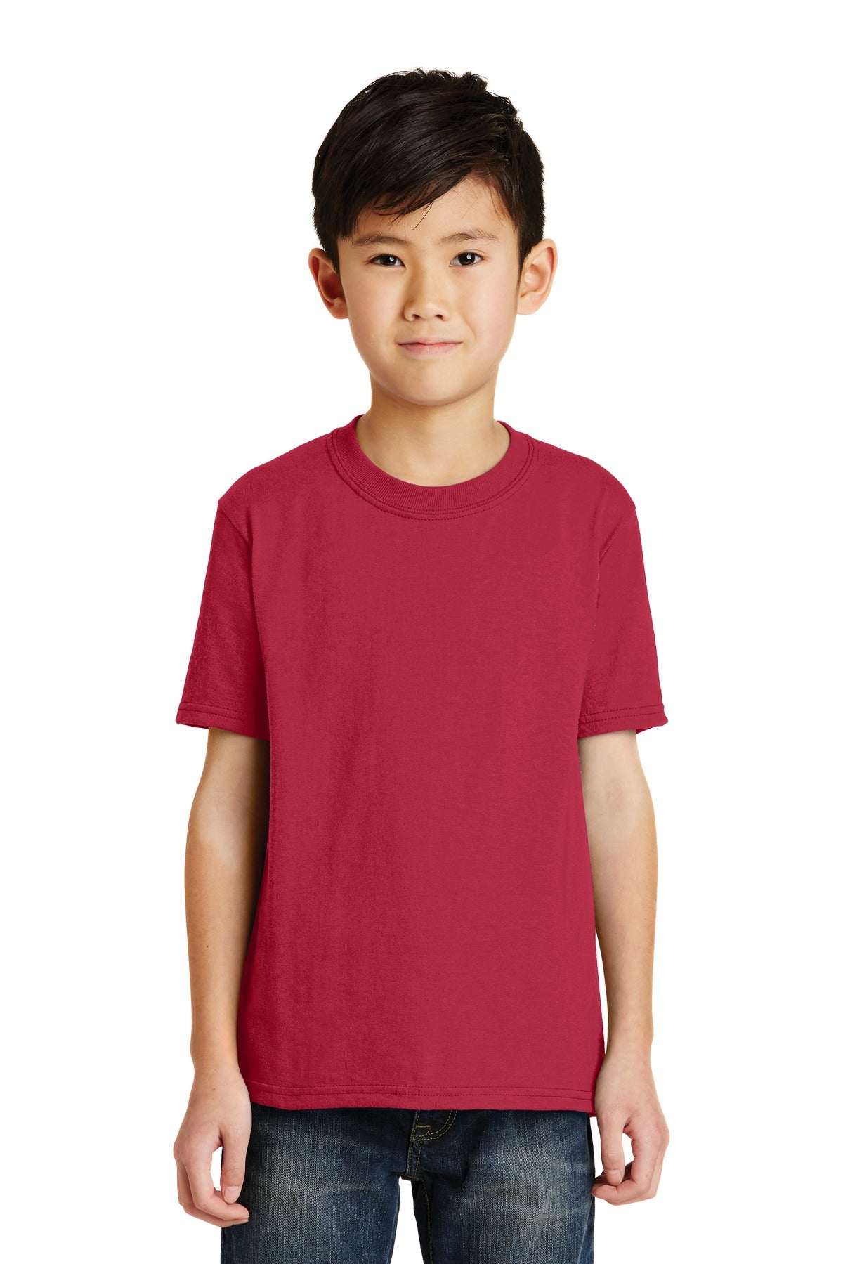 https://images.shirtspace.com/fullsize/nDSrNUm8NDLS3jEHhS9BxA%3D%3D/80830/10495-port-company-pc55y-youth-core-blend-tee-front-red.jpg