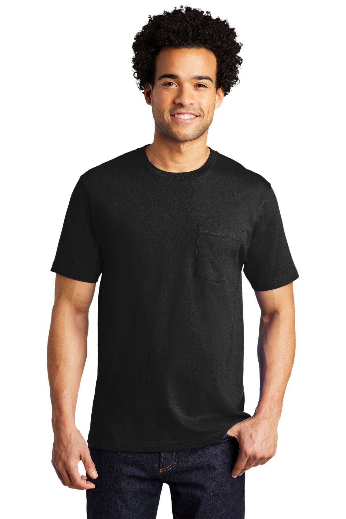 https://images.shirtspace.com/fullsize/bljrciZz2gpBNeBFUTJdnA%3D%3D/171700/10503-port-company-pc600p-bouncer-pocket-tee-front-deep-black.jpg
