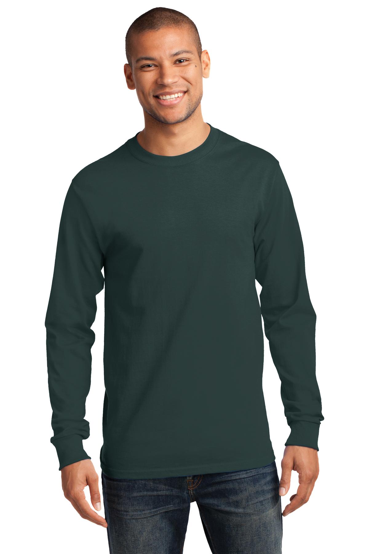 https://images.shirtspace.com/fullsize/fj22NwShbITPd8i9ju1jZg%3D%3D/81061/10505-port-company-pc61ls-long-sleeve-essential-tee-front-dark-green.jpg