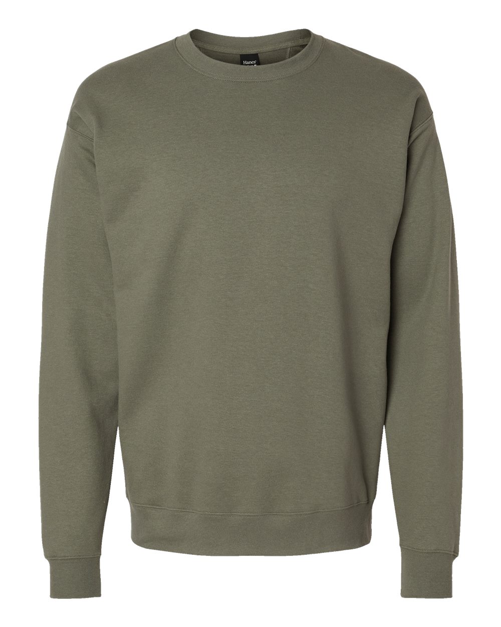 Hanes RS160 Unisex Soft Ring-Spun Cotton Blend Crewneck Sweatshirt