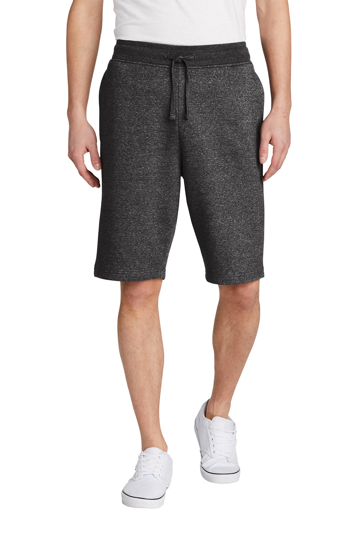 District V.I.T. Fleece Short Men’s Heathered Charcoal Drawcord Shorts
