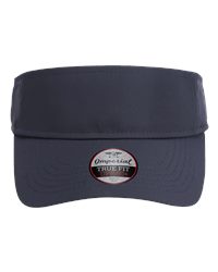 Adams Headwear Drifter Pigment-Dyed Cotton Twill Distressed Visor with Embroidery