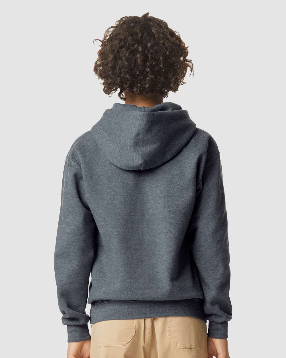 Gildan Youth Softstyle Midweight Hooded Sweatshirt – Durable Cotton‑Poly Blend