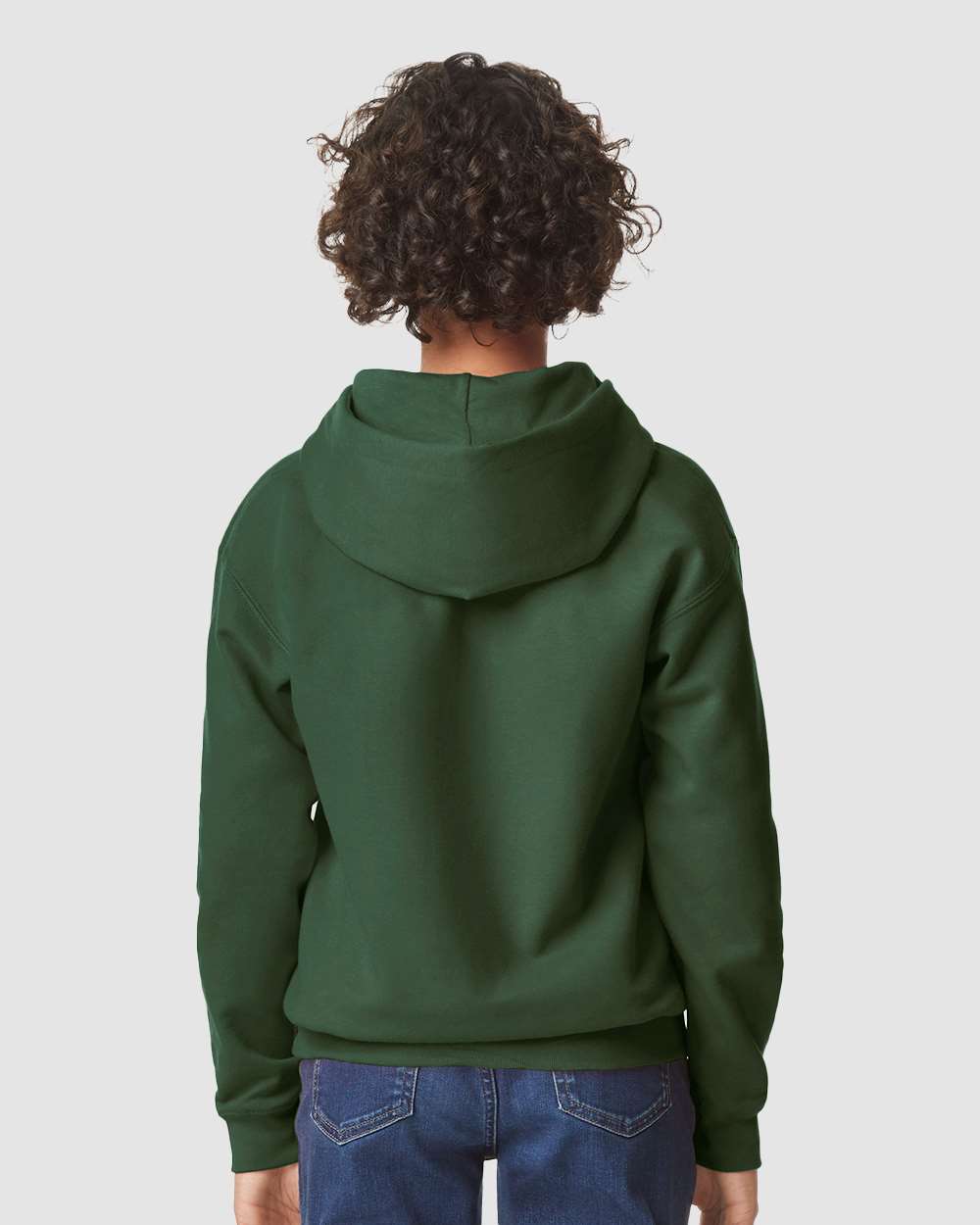 Gildan Youth Softstyle Midweight Hooded Sweatshirt – Durable Cotton‑Poly Blend