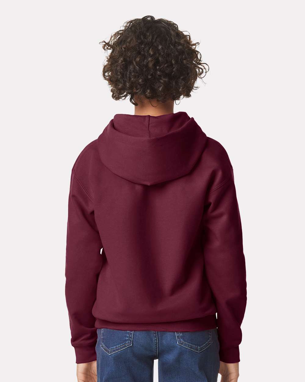 Gildan Youth Softstyle Midweight Hooded Sweatshirt – Durable Cotton‑Poly Blend