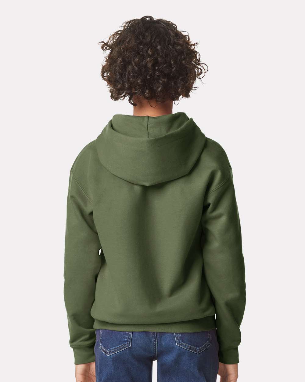 Gildan Youth Softstyle Midweight Hooded Sweatshirt – Durable Cotton‑Poly Blend
