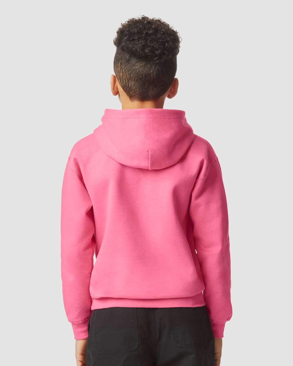 Gildan Youth Softstyle Midweight Hooded Sweatshirt – Durable Cotton‑Poly Blend