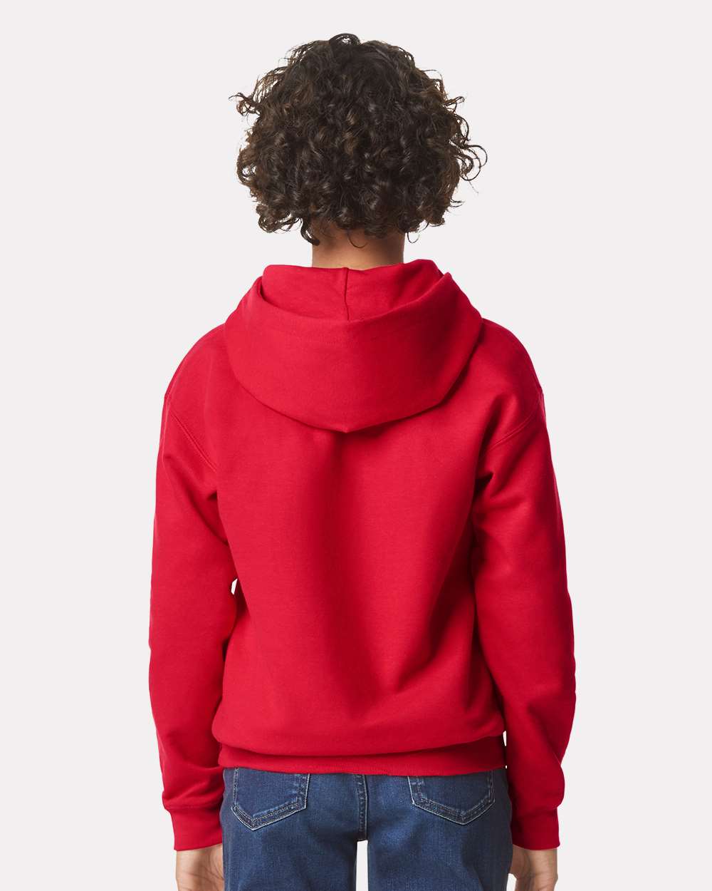 Gildan Youth Softstyle Midweight Hooded Sweatshirt – Durable Cotton‑Poly Blend