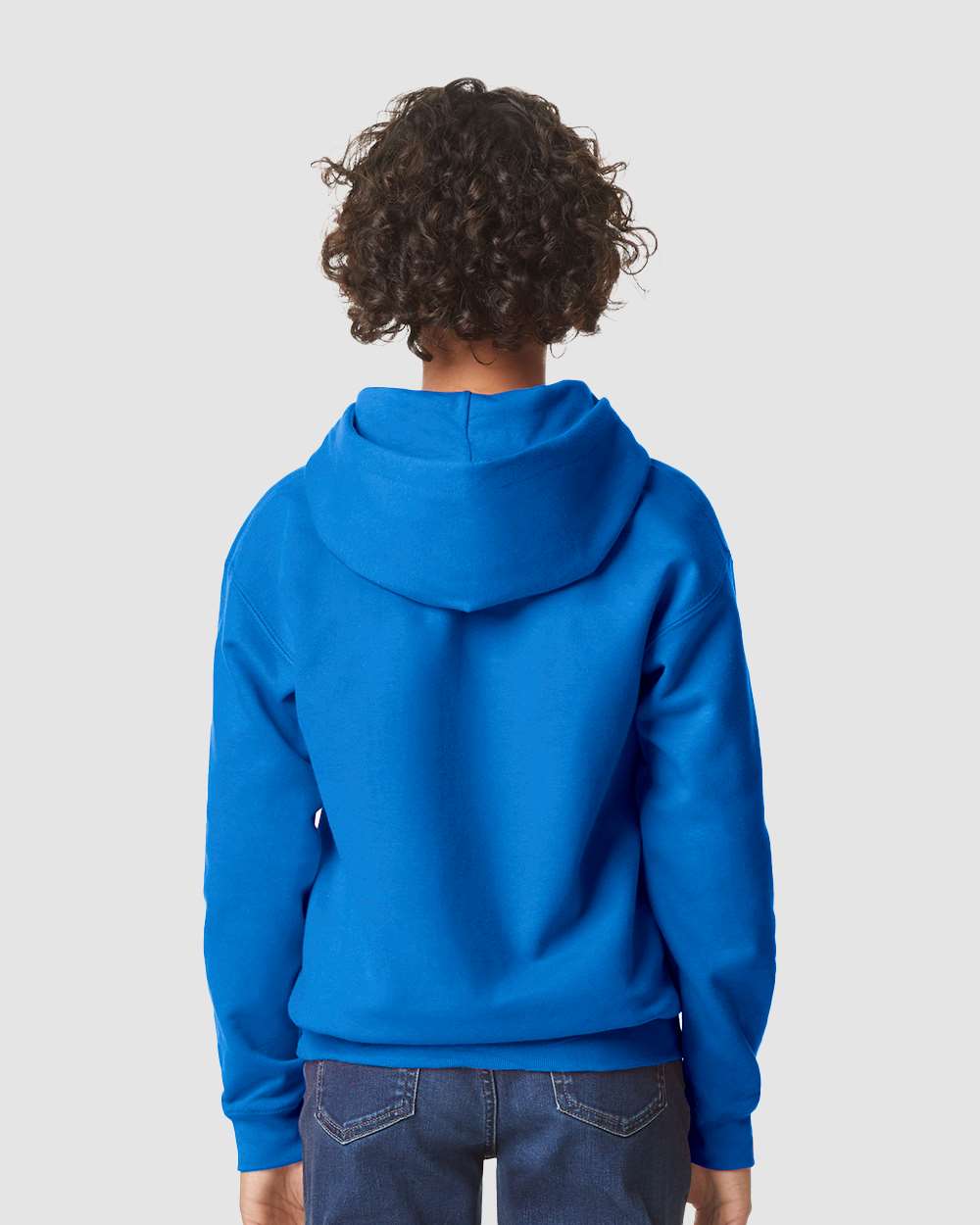 Gildan Youth Softstyle Midweight Hooded Sweatshirt – Durable Cotton‑Poly Blend
