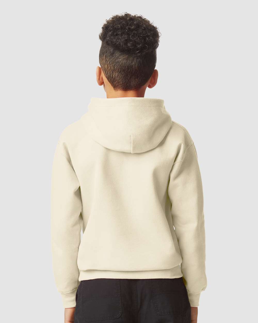 Gildan Youth Softstyle Midweight Hooded Sweatshirt – Durable Cotton‑Poly Blend