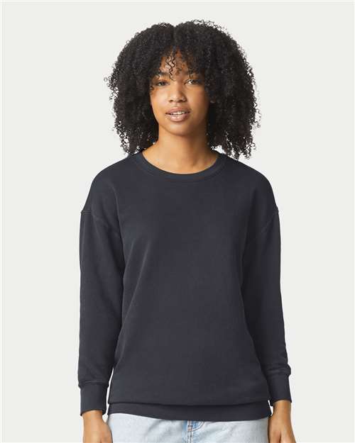 Comfort Colors Unisex Garment-Dyed Lightweight Fleece Crewneck Sweatshirt