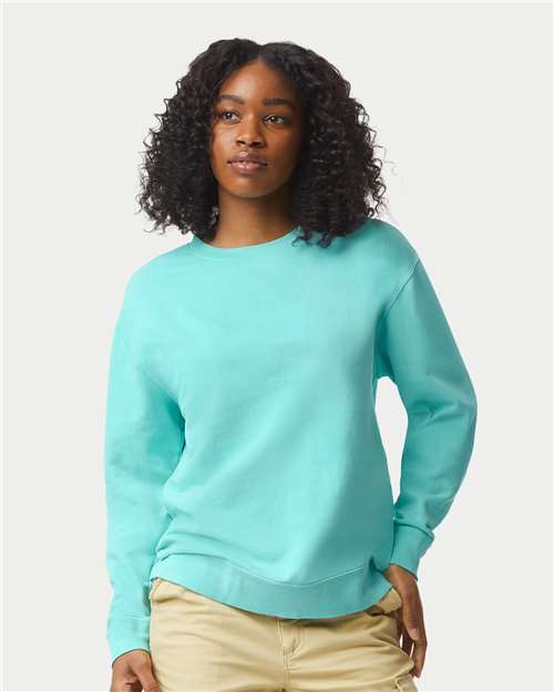Comfort Colors Unisex Garment-Dyed Lightweight Fleece Crewneck Sweatshirt